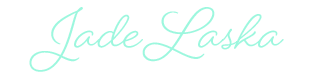 A logo that says - Jade Laska