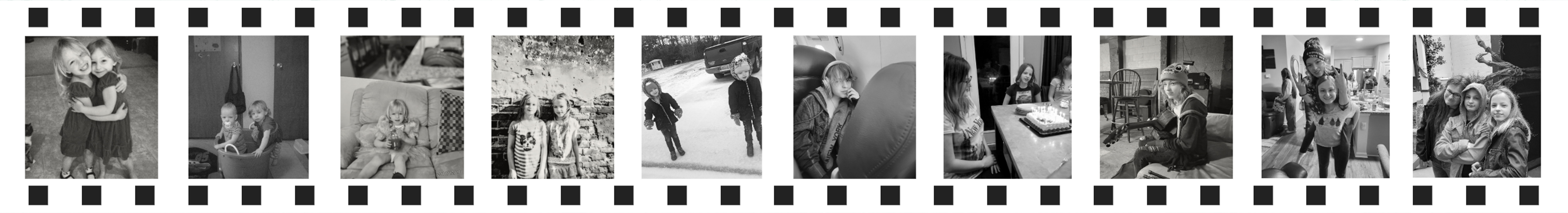 header image with a row of old black and white photos